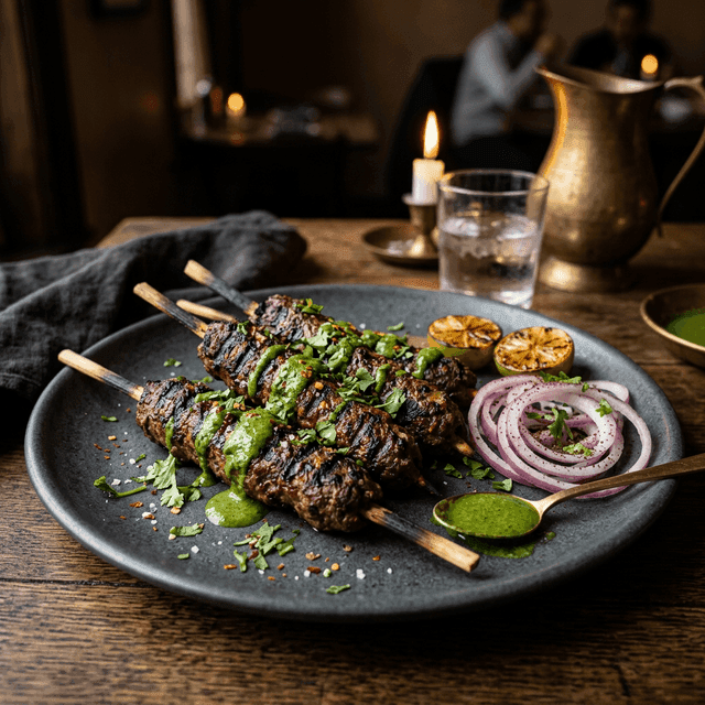Traditional Hyderabadi cooking